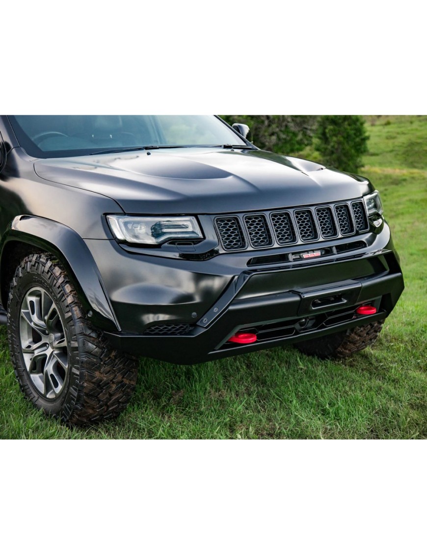Zderzak z płytą pod wyciągarkę przód Chief Products Stealth Edition WK2 11-15