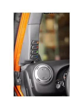 Panel na słupek A Rugged Ridge JK 07-10
