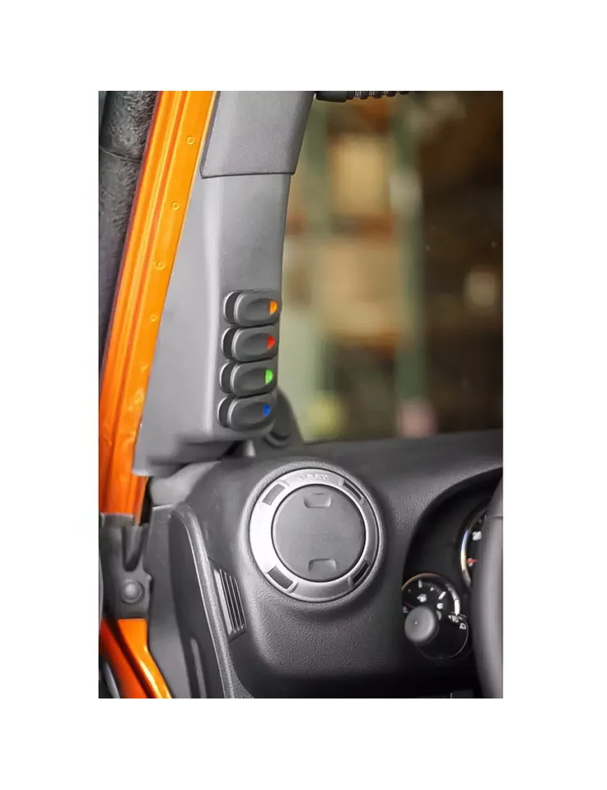 Panel na słupek A Rugged Ridge JK 07-10