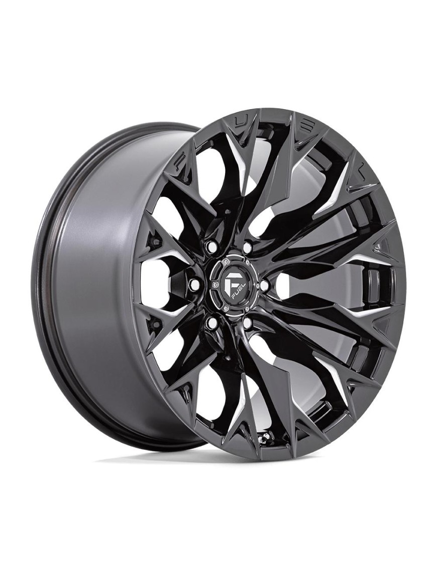 Felga aluminiowa D803 FLAME Gloss Black Milled Fuel