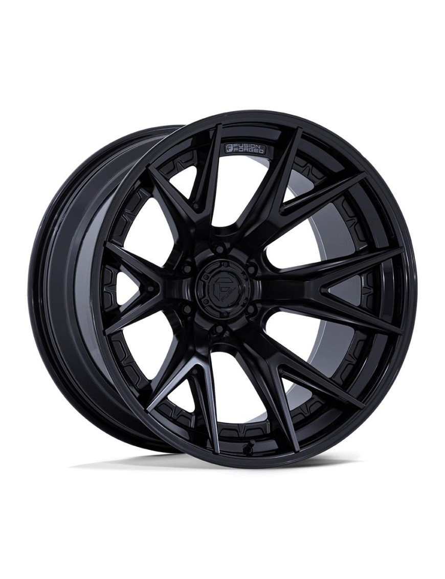 Felga aluminiowa FC402 CATALYST Matte Black W/ Gloss Black Lip Fuel