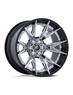 Felga aluminiowa FC402 CATALYST Chrome W/ Gloss Black Lip Fuel