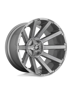 Felga aluminiowa D714 CONTRA PLATINUM Brushed Gun Metal Tinted Clear Fuel