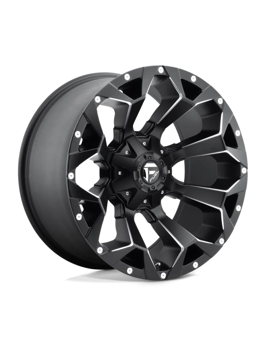 Felga aluminiowa D546 ASSAULT Matte Black Milled Fuel