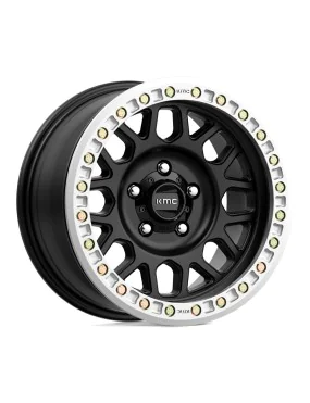 Felga aluminiowa KM234 GRENADE DESERT BEADLOCK Satin Black KMC