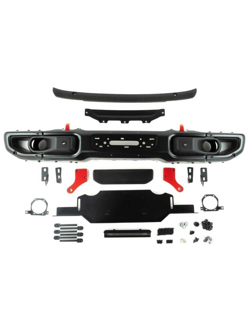 Zderzak aluminiowy przód + Wyciągarka z liną syntetyczną URSA 9500 lbs OFD