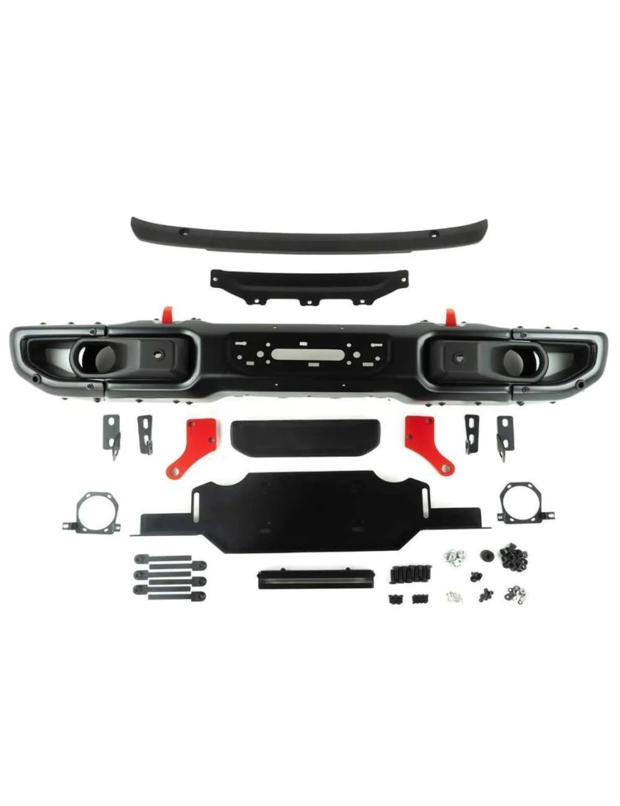 Zderzak aluminiowy przód + Wyciągarka z liną syntetyczną URSA 9500 lbs OFD