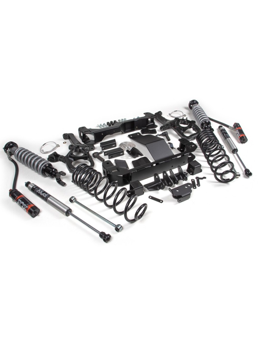 Zestaw zawieszenia BDS z amortyzatorami FOX 2.5 Performance Elite + 2.0 Performance Lift 4" 4WD Standardowa Piasta