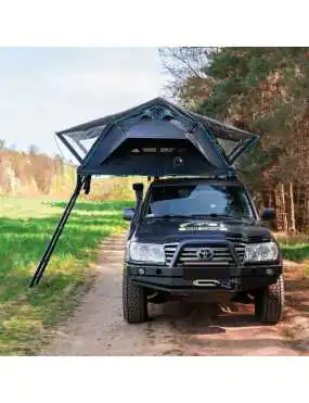 The Wild Camp Kolorado II roof tent belongs to the soft-shell rooftop tent series.