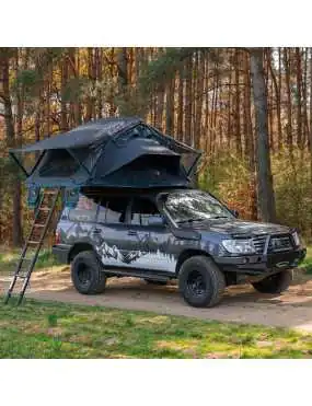 The Wild Camp Kolorado II roof tent belongs to the soft-shell rooftop tent series.