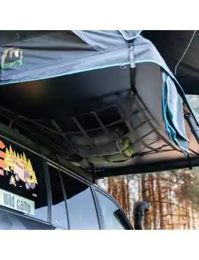 The Wild Camp Kolorado II roof tent belongs to the soft-shell rooftop tent series.