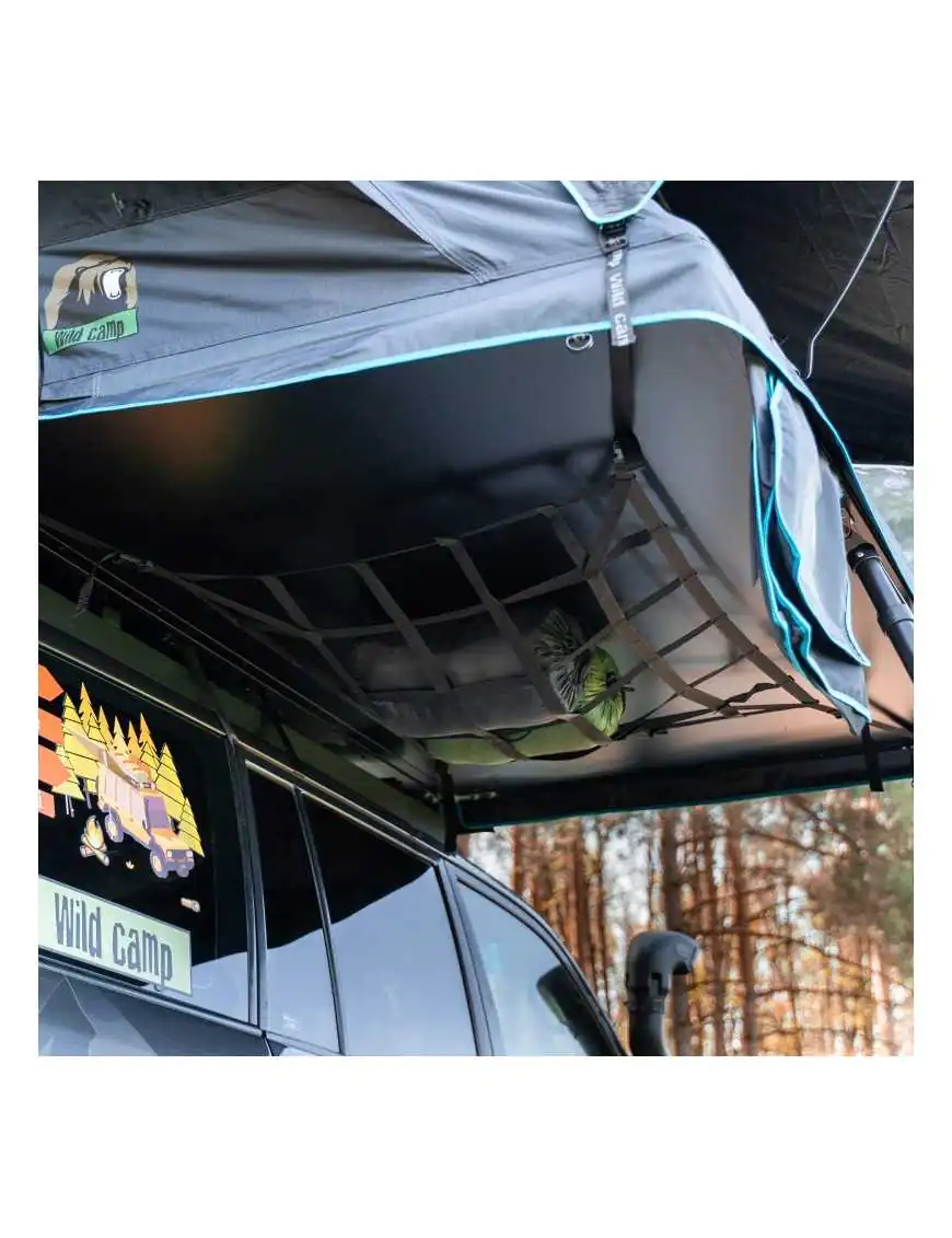 The Wild Camp Kolorado II roof tent belongs to the soft-shell rooftop tent series.
