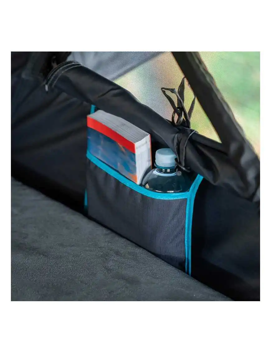 The Wild Camp Kolorado II roof tent belongs to the soft-shell rooftop tent series.