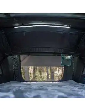 The Wild Camp Kolorado II roof tent belongs to the soft-shell rooftop tent series.