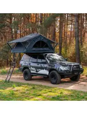 The Wild Camp Kolorado II roof tent belongs to the soft-shell rooftop tent series.