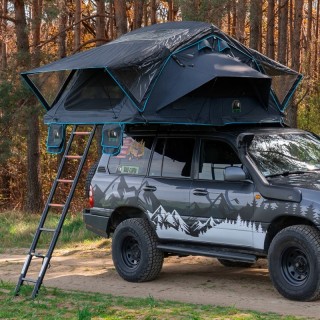 Namiot dachowy Wild Camp Kolorado II 180 DAY&NIGHT grafitowy - ujęcie 2