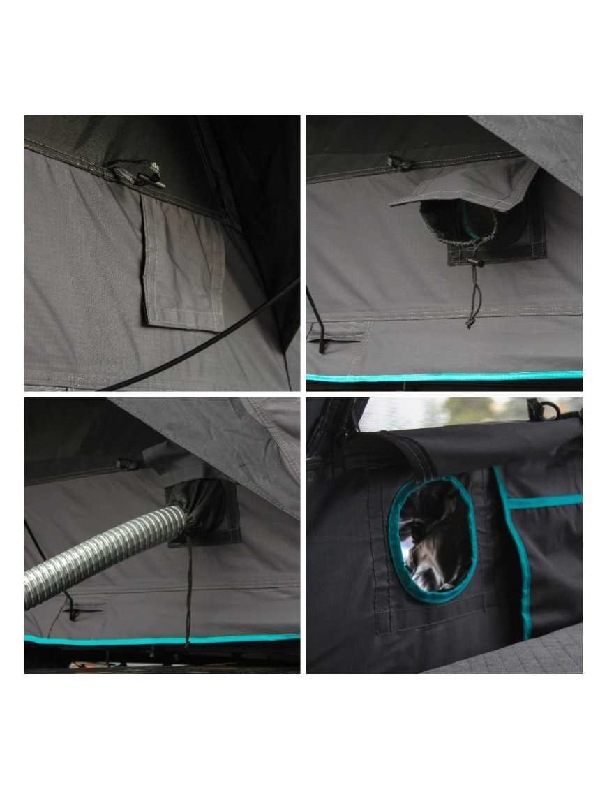 Wild Camp Missisipi II 140 DAY&NIGHT Roof Tent