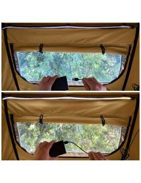 Namiot Dachowy Wild Camp Hudson 140 Military | Szekla4x4.pl
