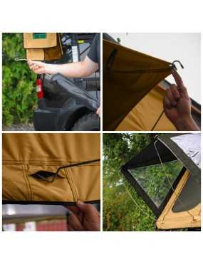 Namiot Dachowy Wild Camp Hudson 140 Military | Szekla4x4.pl