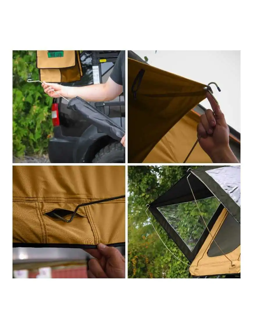 Wild Camp Hudson 140 MILITARY Roof Tent