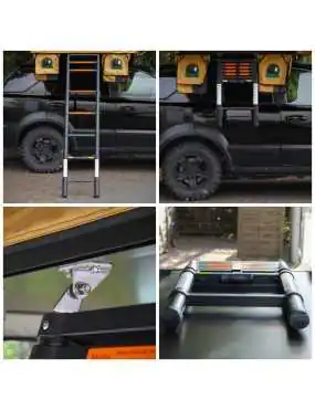 Namiot Dachowy Wild Camp Hudson 140 Military | Szekla4x4.pl