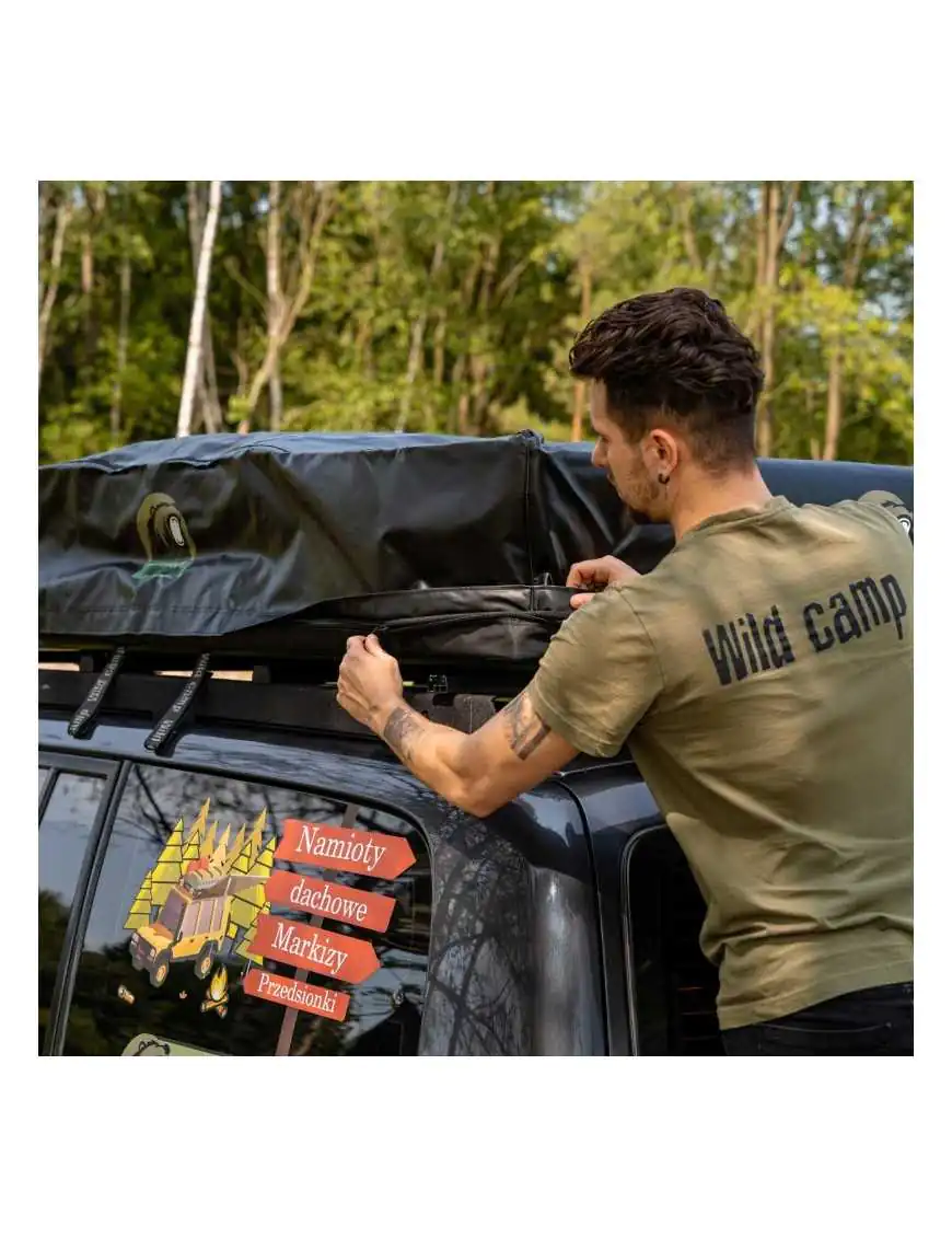 Wild Camp Roof Tent Hudson 220 MILITARY