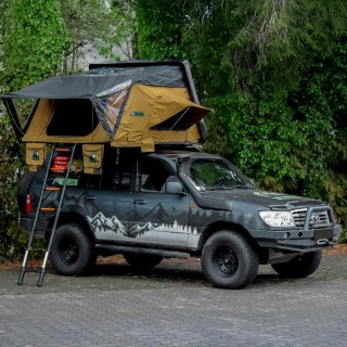 Namiot dachowy Wild Camp Jukon II 180 Military w twardej obudowie - ujęcie 2
