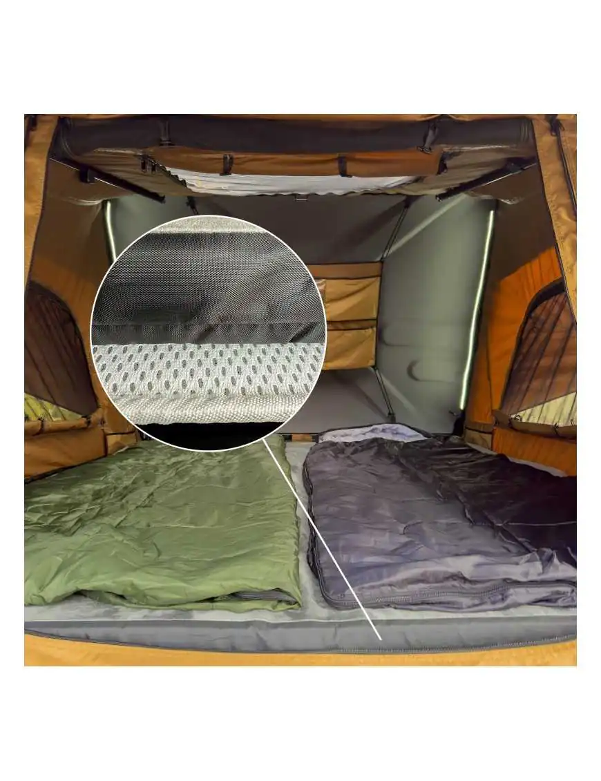 Wild Camp Roof Tent Jukon II 180 Military
