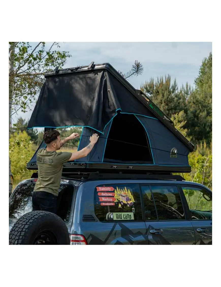 Wild Camp Yazoo 120 Roof Tent – Aluminium Shell
