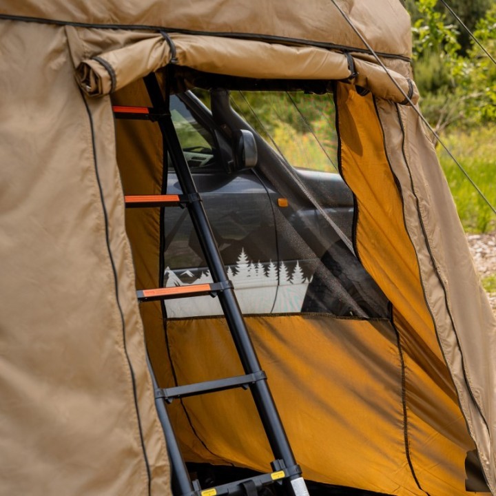 Przedsionek namiotu dachowego Wild Camp Hudson 180 Military - ujęcie 6