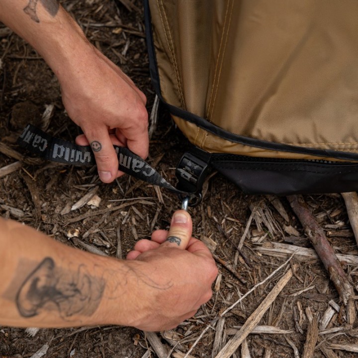 Przedsionek namiotu dachowego Wild Camp Hudson 180 Military - ujęcie 11