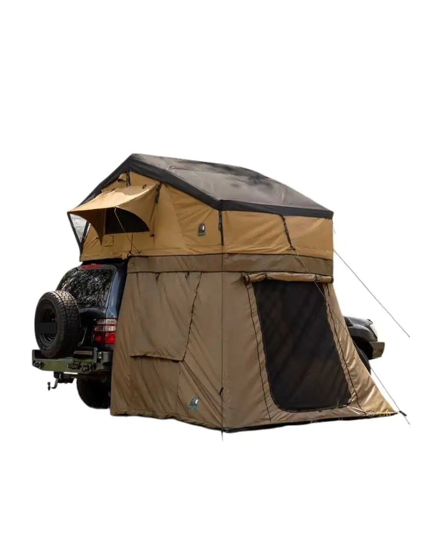 Wild Camp Hudson 220 MILITARY Rooftop Tent Awning Wild Camp Hudson 220 MILITARY Rooftop Tent Awning