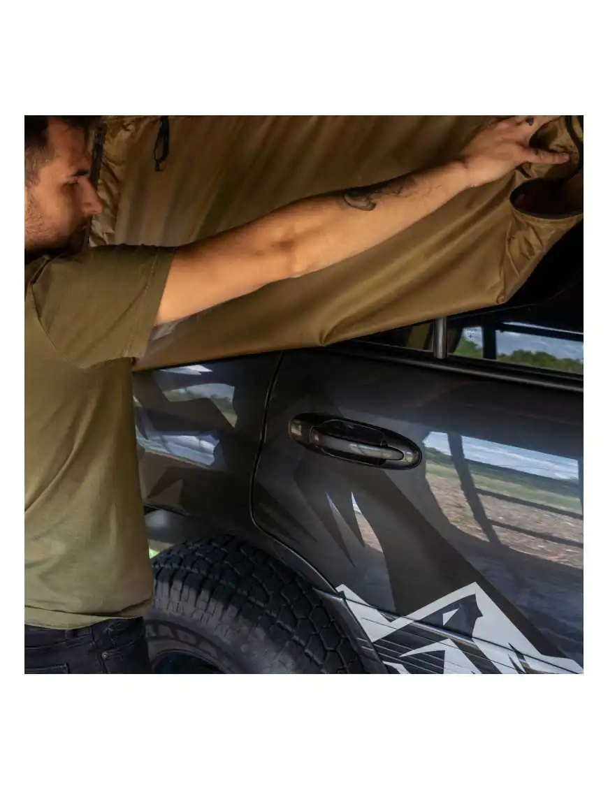Wild Camp Hudson 220 MILITARY Rooftop Tent Awning