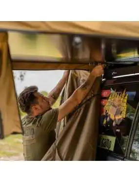 Wild Camp Hudson 140 MILITARY Rooftop Tent Awning