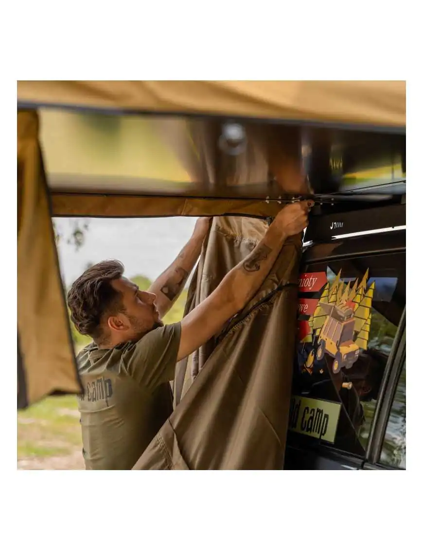 Wild Camp Hudson 140 MILITARY Rooftop Tent Awning