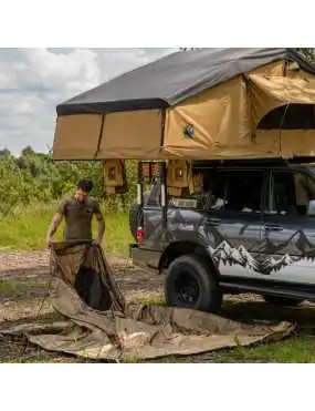 Wild Camp Hudson 140 MILITARY Rooftop Tent Awning