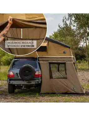 Wild Camp Hudson 140 MILITARY Rooftop Tent Awning