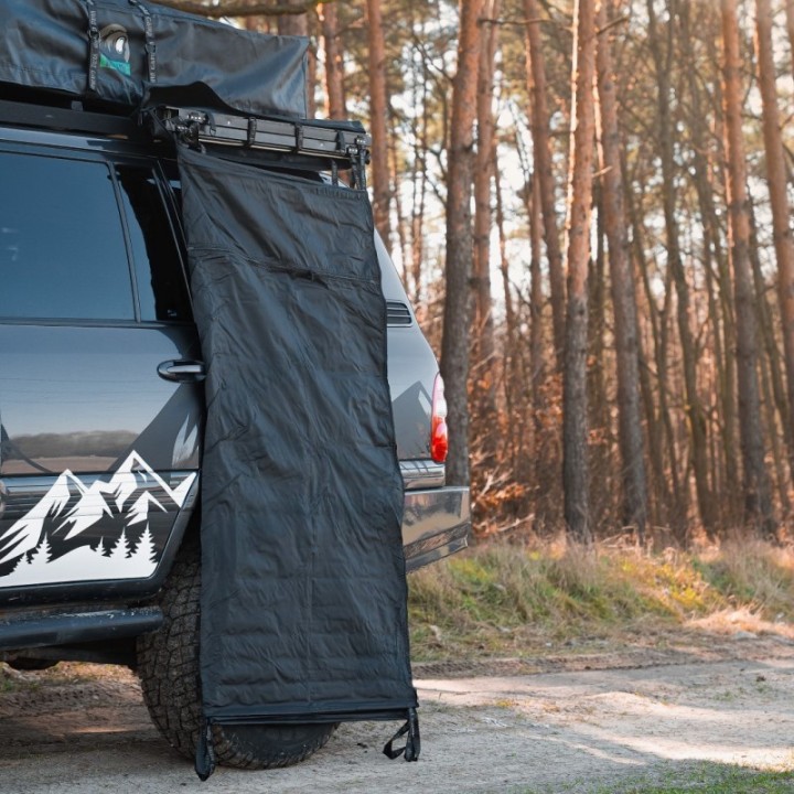 Kabina prysznicowa Wild Camp na aluminiowym stelażu - ujęcie 7