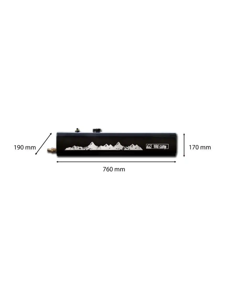 Wild Camp 16L Water Tank with Shower