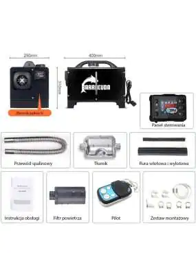 Barracuda Diesel Heater – 8kW Parking Vehicle Heater