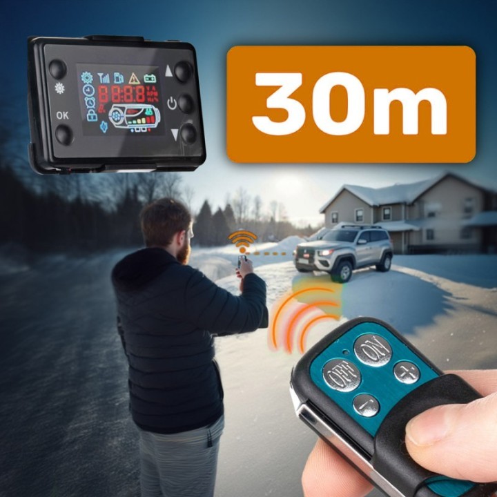 Nagrzewnica Olejowa Do Namiotu Dachowego Barracuda 8kW WF5008B - ujęcie 9