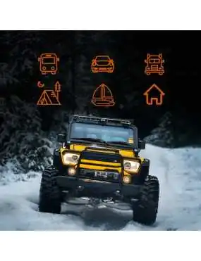 Nagrzewnica Olejowa Do Namiotu Dachowego Barracuda 8kW WF5008B | Szekla4x4.pl