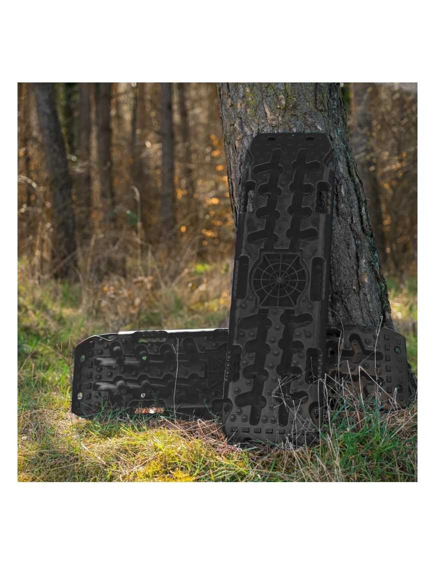 Trapy Najazdy Piaskowe Błotne Śniegowe Komplet 2 Szt. CZARNE | Szekla4x4.pl