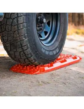 Trapy Najazdy Piaskowe Błotne Śniegowe Komplet 2 Szt. CZERWONE | Szekla4x4.pl