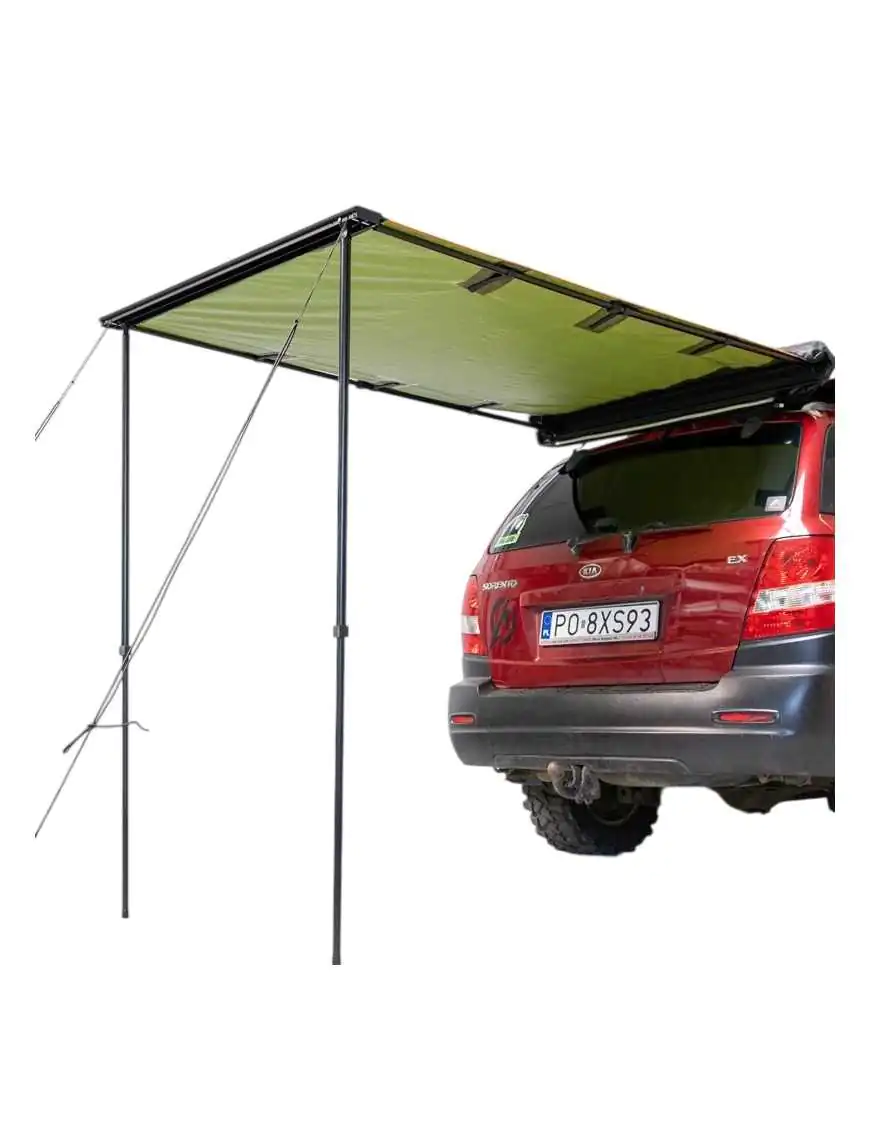 Zadaszenie Markiza 1,25x2m Mocowane Do Bagażnika Dachowego | Szekla4x4.pl Zadaszenie Markiza 1,25x2m Mocowane Do Bagażnika Dachowego | Szekla4x4.pl
