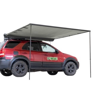 Markiza samochodowa Wild Camp 2x2,5 m szara z oświetleniem LED