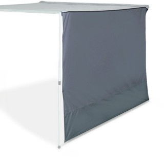 Frontowa ściana markizy klasycznej Wild Camp 2,5 x 3 m szara