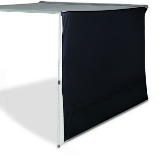 Frontowa ściana markizy klasycznej Wild Camp 2,5 x 2,2 m czarna