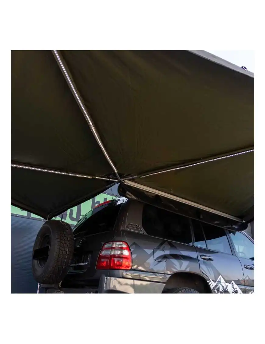 Wild Camp HEX 270° Awning 2m – Passenger Side