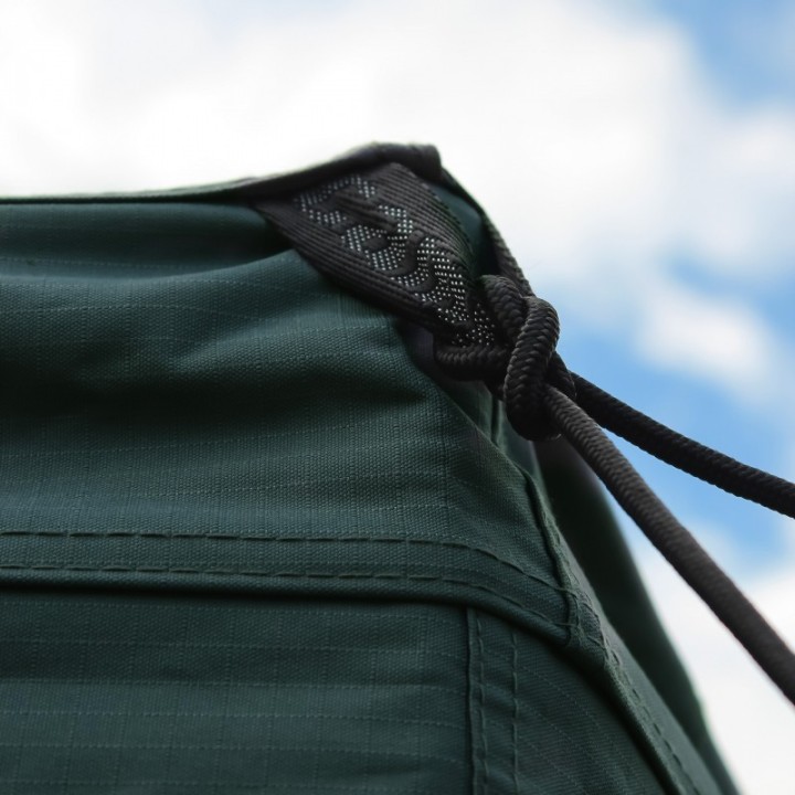 Zadaszenie Wild Camp Batwing II Premium 270° 2,5 m zielone – kierowca - ujęcie 7